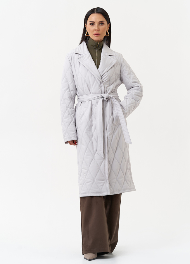 Женское утепленное пальто с английским воротником модель № 30026 универмаг малина