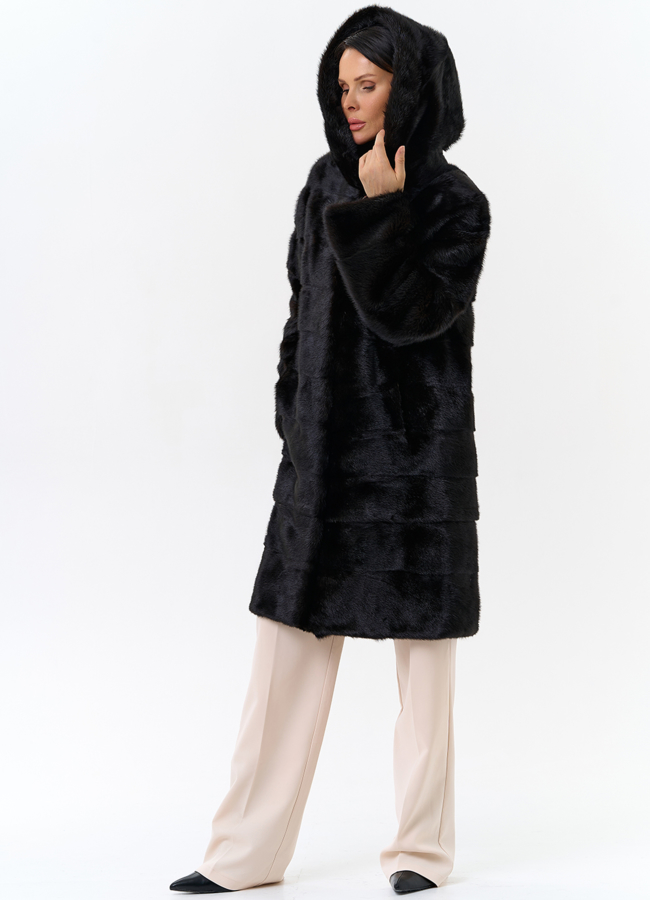 Шуба из норки модель № 29537 универмаг малина